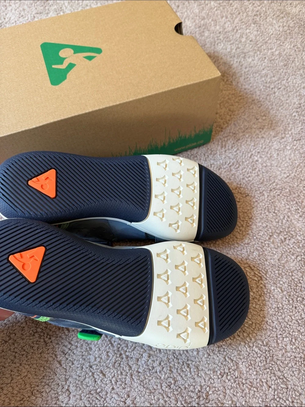 Plae Kids' Navy Blue SAM Water-Ready Sandals, size 4.5 kids, NIB